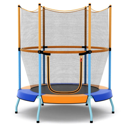 4ft Kids Indoor/Outdoor Trampoline with Safety Net Enclosure