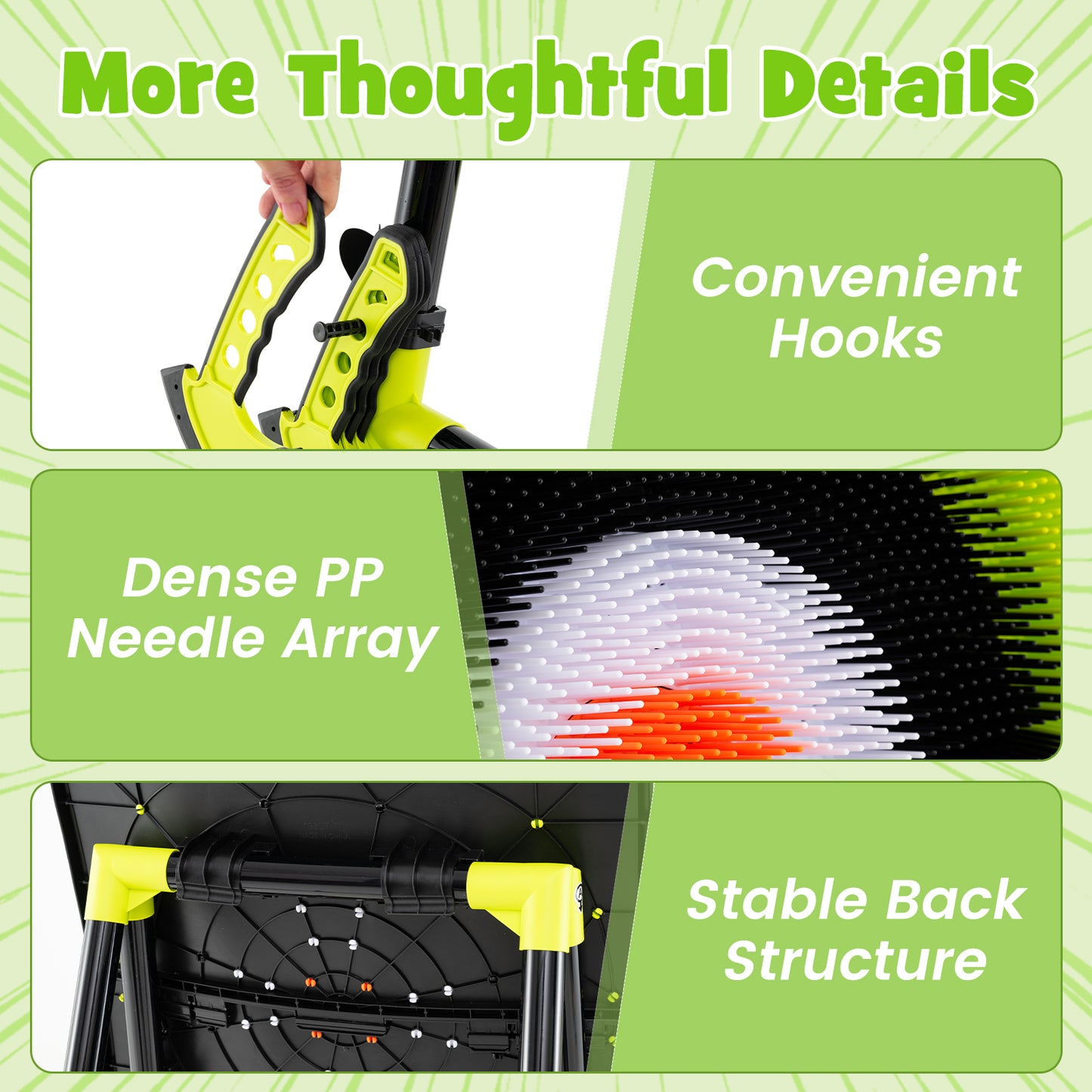 4 In 1 Throwing Target Set Green Black | Axes Bow Arrows Darts