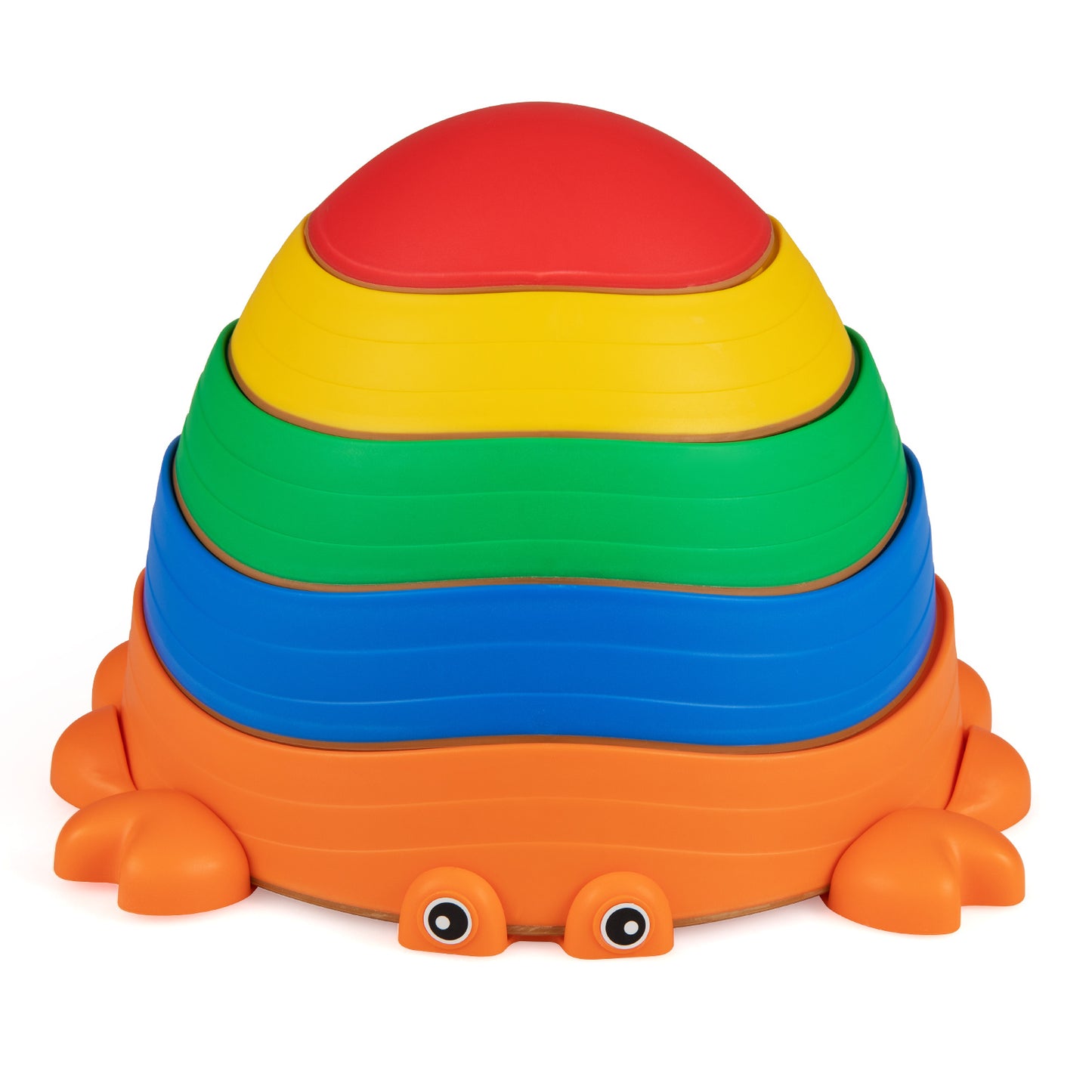 5-Piece Multi-Color Crab Stepping Stones | Kids Balance Toy Set