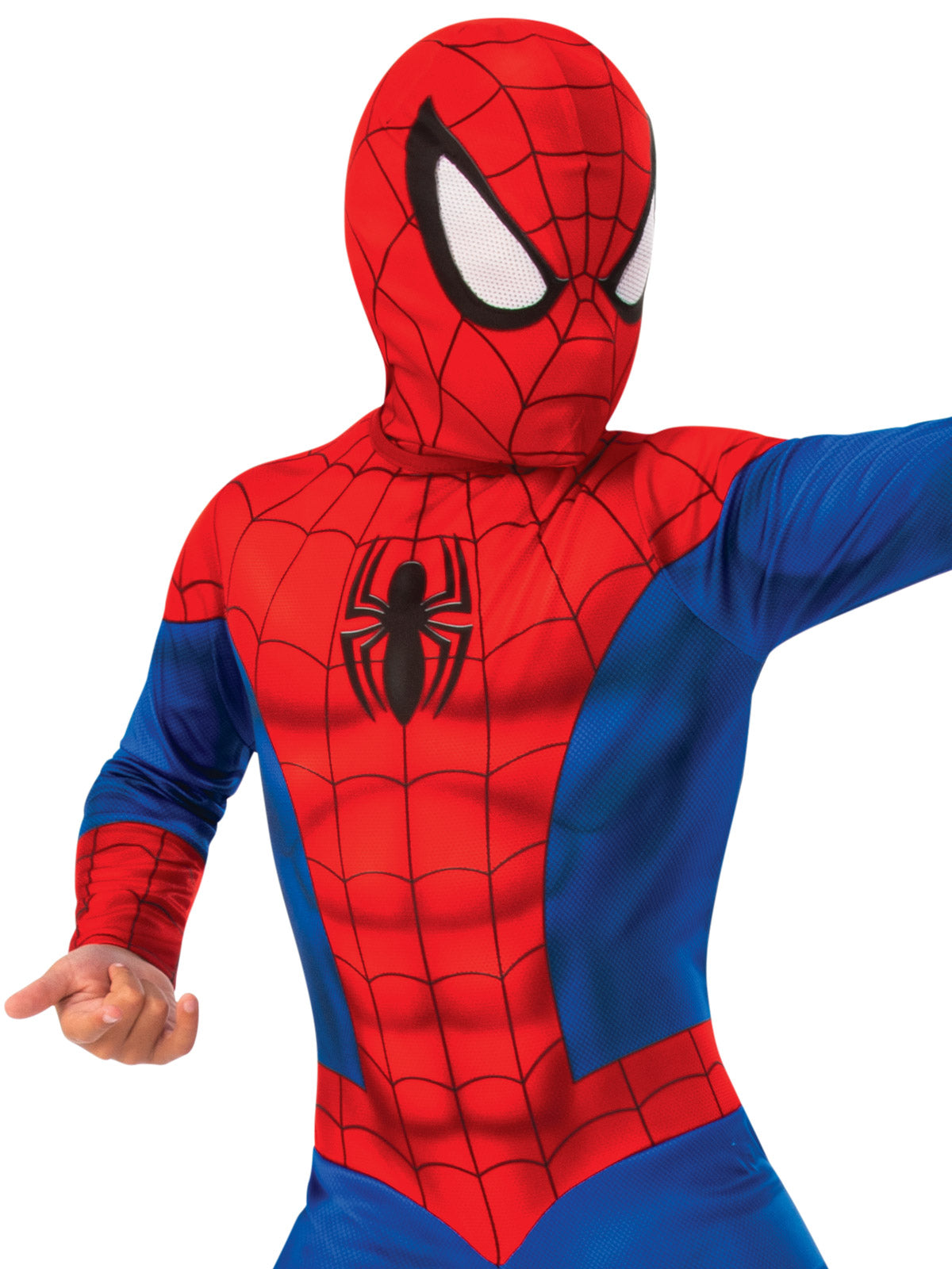 Red Blue Spider Man Digital Print Jumpsuit Costume Kids Marvel
