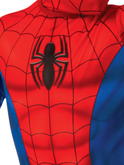Red Blue Spider Man Digital Print Jumpsuit Costume Kids Marvel