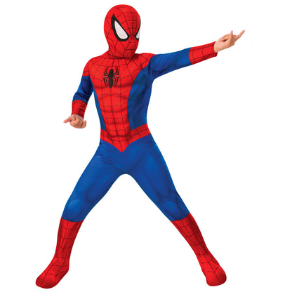 Red Blue Spider Man Digital Print Jumpsuit Costume Kids Marvel