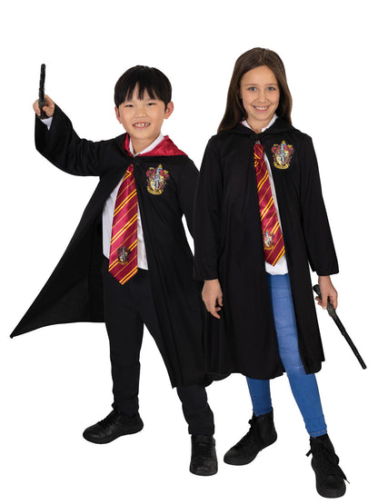 Black Gryffindor Harry Potter Robe with Wand | Kids Costume