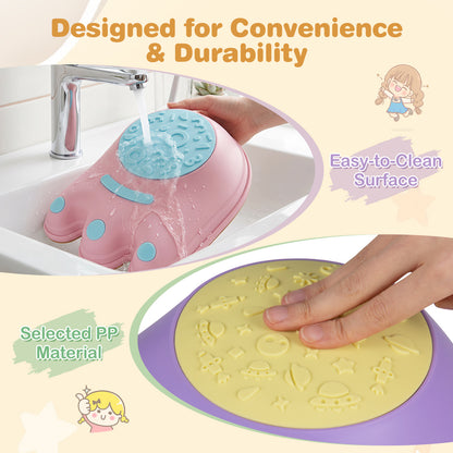 6-Piece Multi-Color Monster Stepping Stones | Kids Balance Toy