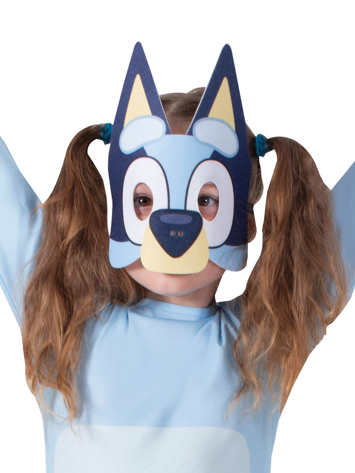 Bluey character costume set for kids dress-up, officially licensed for imaginative play at home.