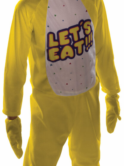 Official FNAF Chica Teen Costume for kids home play, inspired by Five Nights at Freddys.