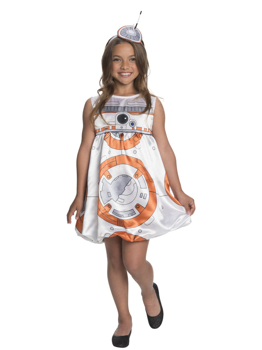 BB-8 Star Wars Droid Costume Dress for Kids, perfect for imaginative play at home.