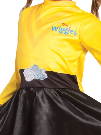 The Wiggles Yellow Dress | Digital Print Bodice Satin Skirt