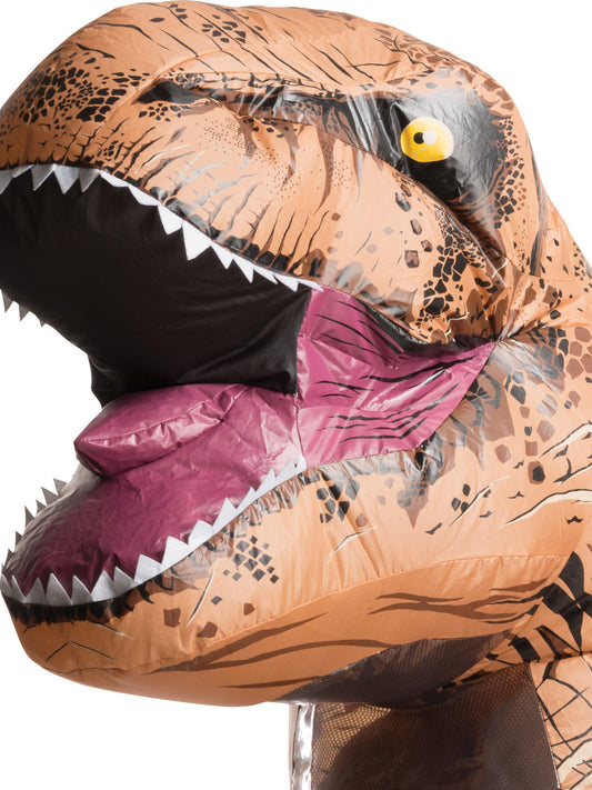 Plus Size Jurassic World T-Rex Costume - Fun inflatable suit for kids dress-up play.