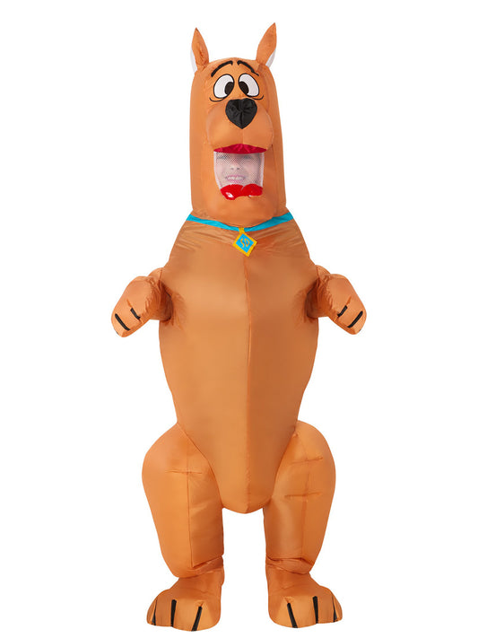 Inflatable Scooby-Doo kids costume - fun, licensed character for imaginative play at home.