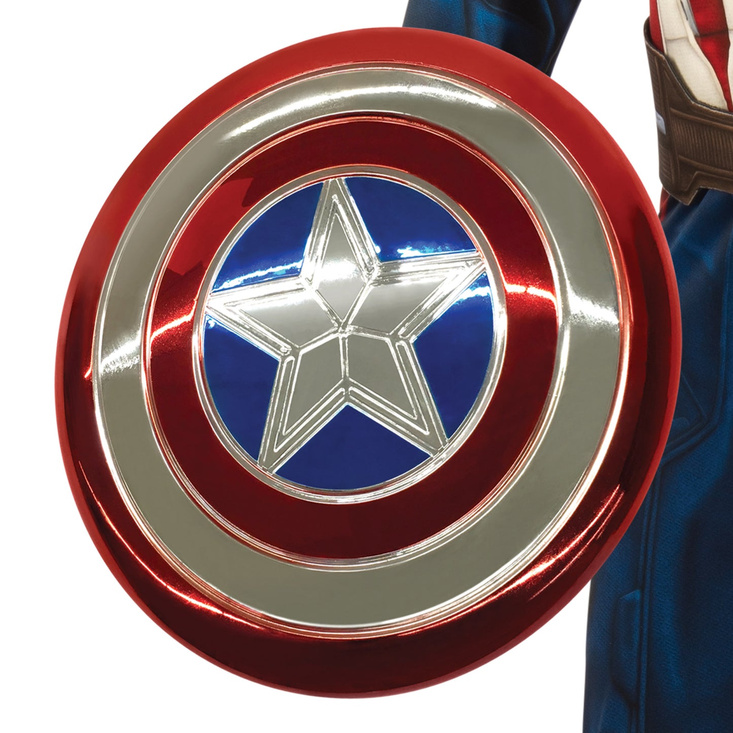 Captain America Kids Costume with Shield | Red White Blue Marvel