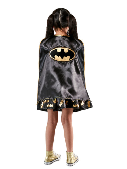 Kids Batgirl Premium Costume | Sequined Tutu Cape Mask Set