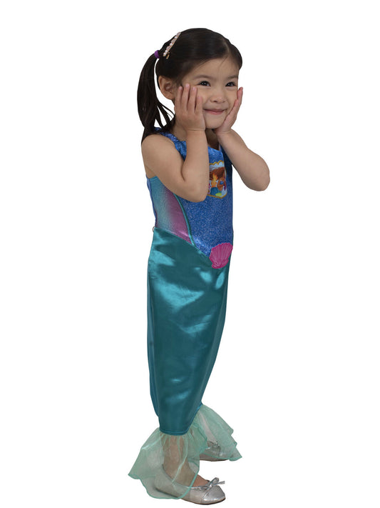 Disney Ariel Mermaid Costume for Toddlers - Perfect for dress-up play at home.