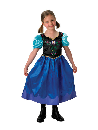 Anna Frozen costume for kids, perfect for dress-up play, inspired by Classic Disney Princess.