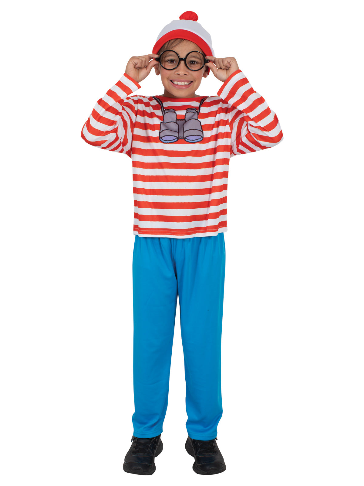 WHERE'S WALLY COSTUME CHILD