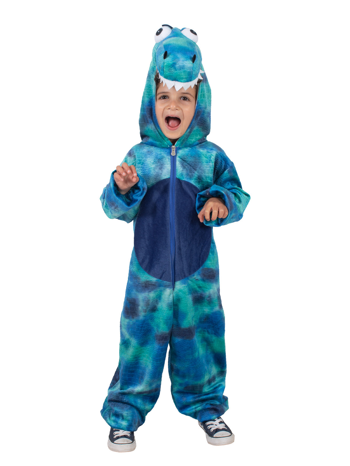 ROARIN' REX BLUE DINOSAUR COSTUME CHILD