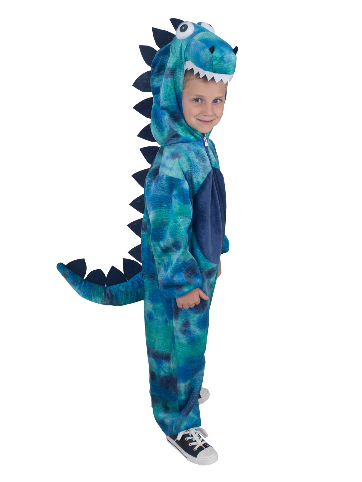 ROARIN' REX BLUE DINOSAUR COSTUME CHILD