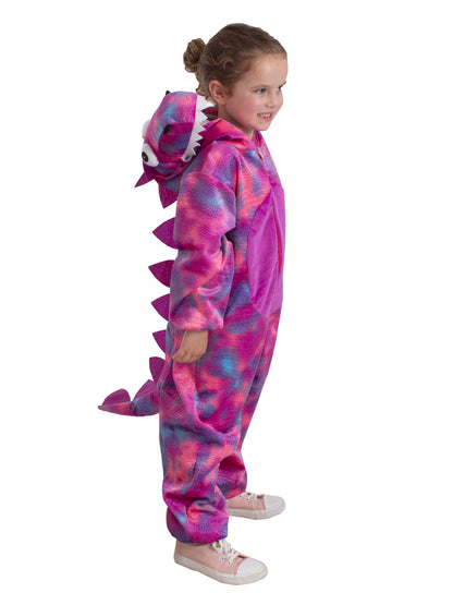 ROARIN' REX PINK DINOSAUR COSTUME CHILD
