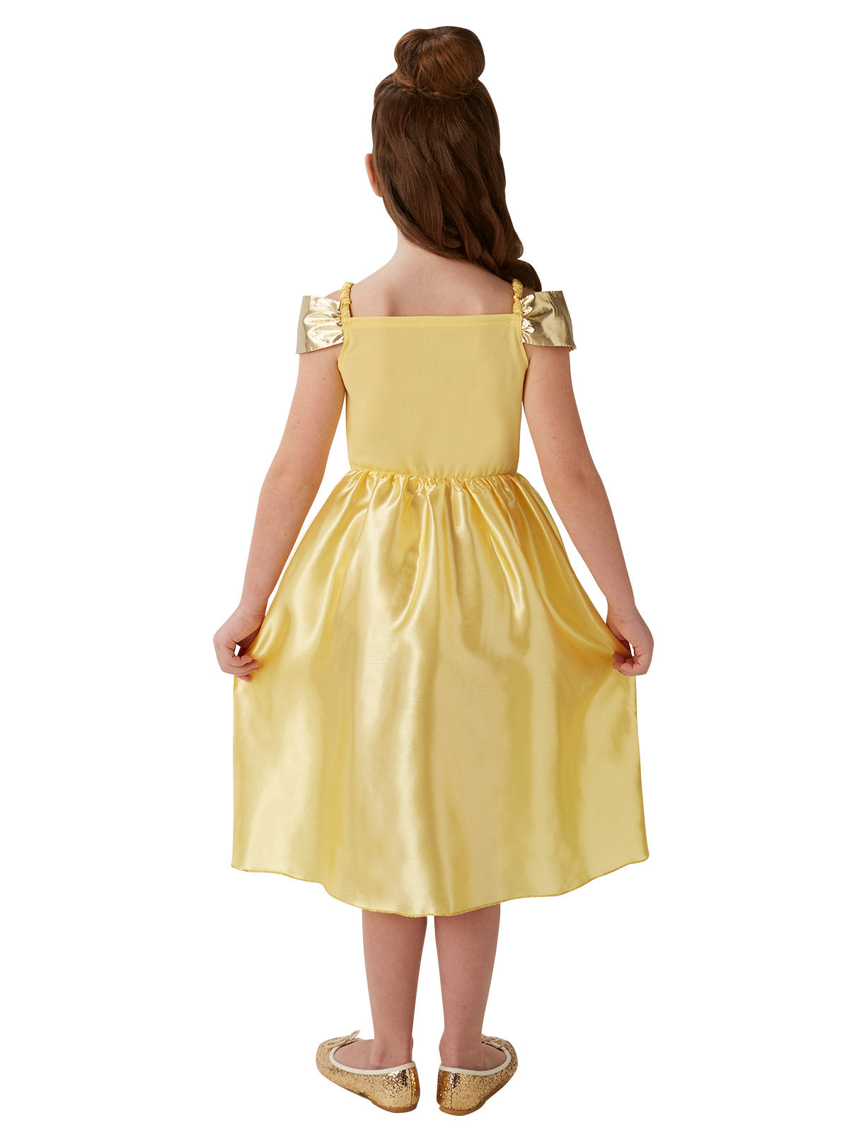 Belle Disney Princess Costume | Yellow Satin Dress Kids