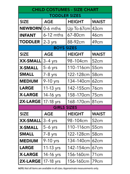 TMNT MULTI TURTLES COSTUME CHILD