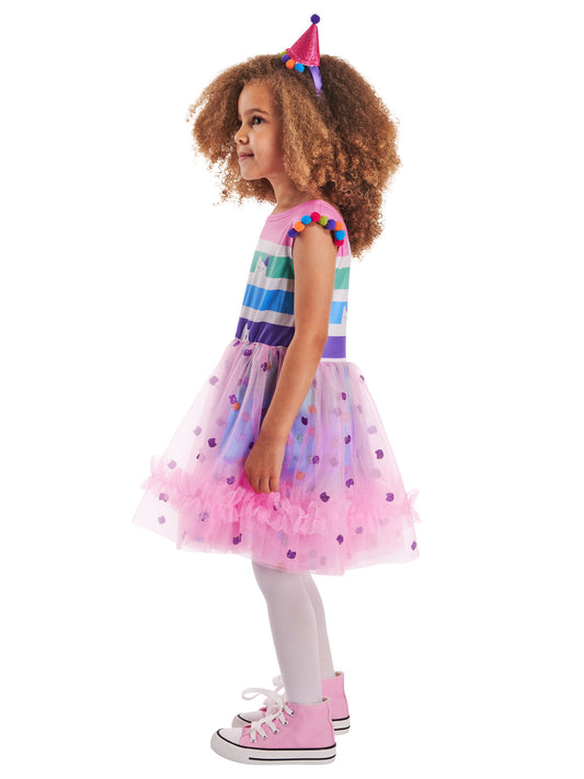 Gabby's Dollhouse Rainbow Tutu Dress | Kids Party Costume