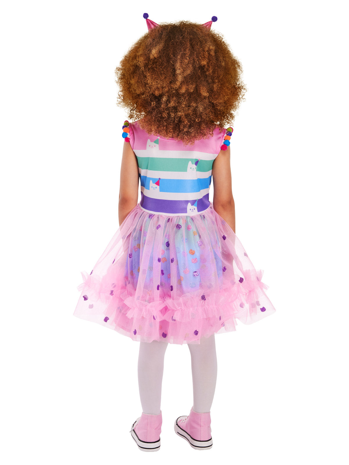 Gabby's Dollhouse Rainbow Tutu Dress | Kids Party Costume