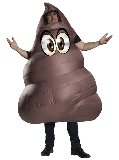 POOP INFLATABLE COSTUME  ADULT