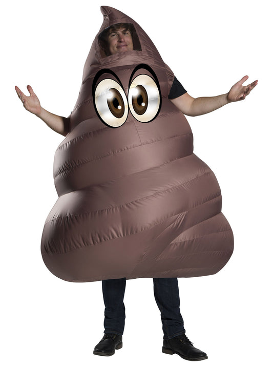 POOP INFLATABLE COSTUME  ADULT