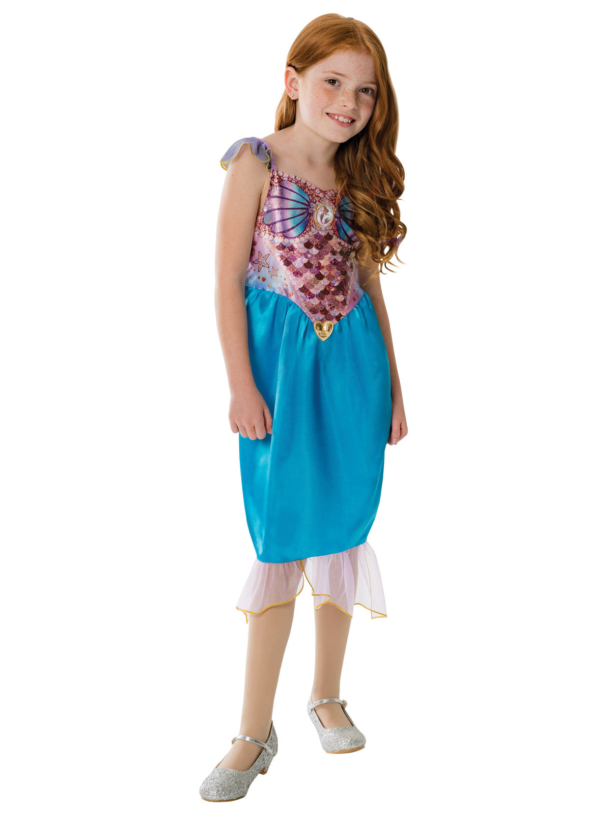 Ariel Ultimate Princess Mermaid Girls Dress for magical playtime adventures at home.