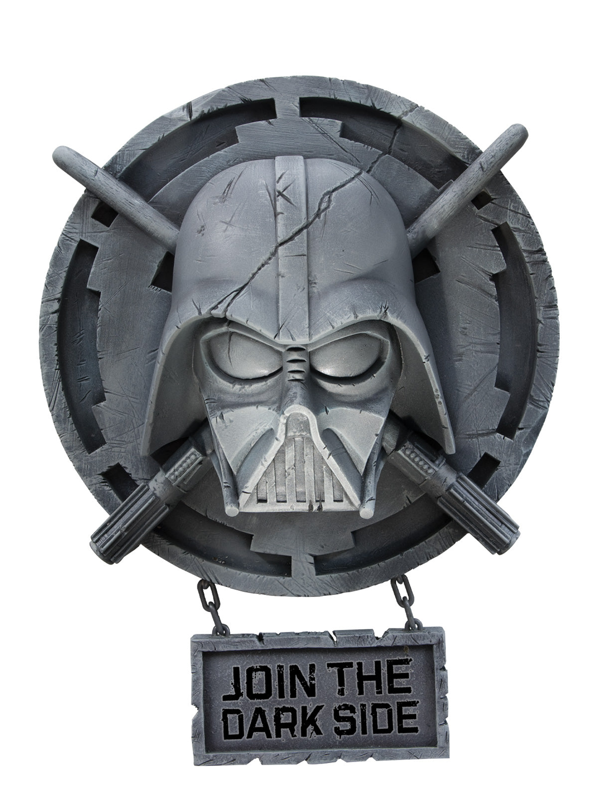 Darth Vader foam wall decor for Star Wars fans, official licensed product for kids.