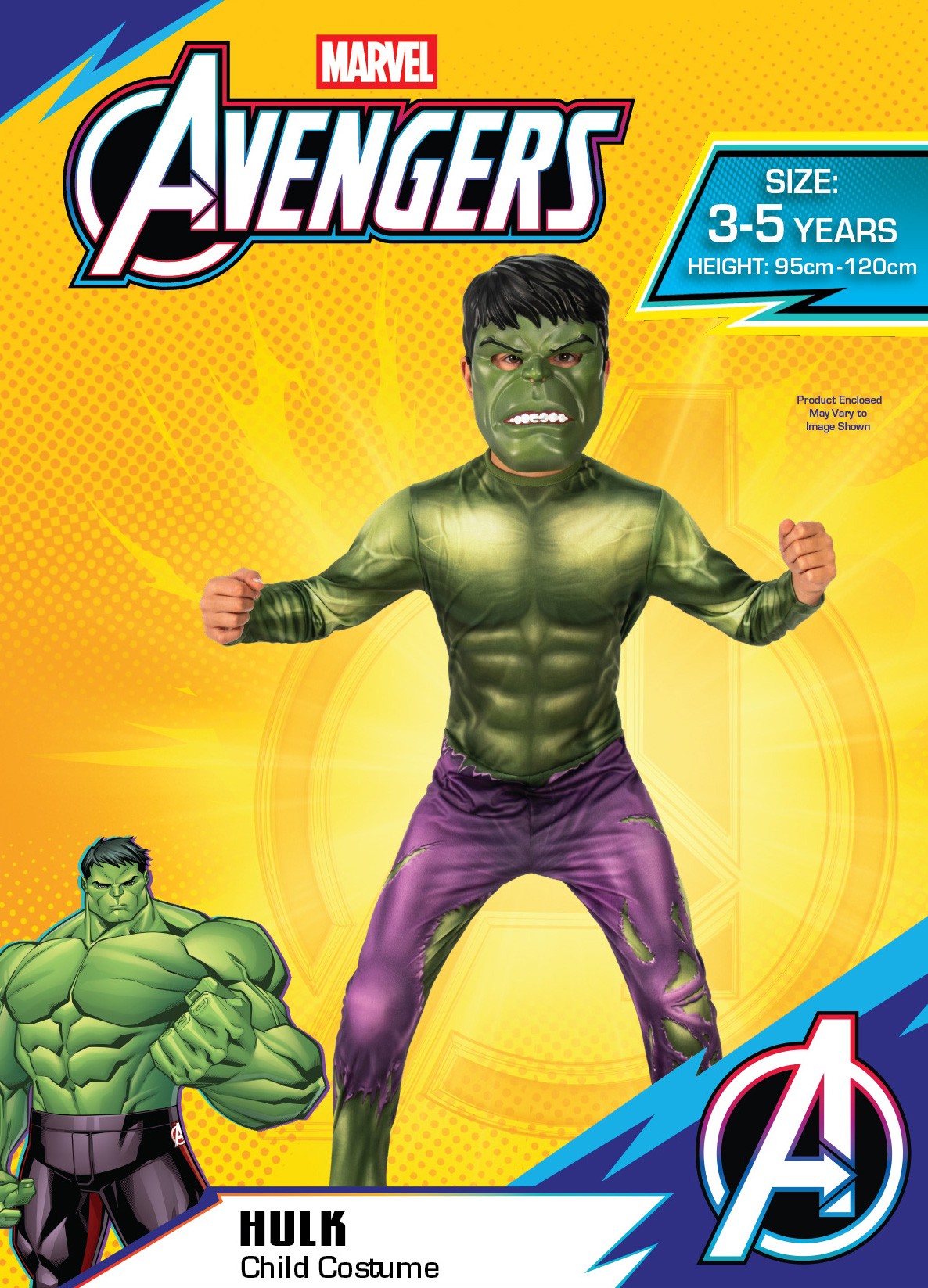 HULK COSTUME CHILD