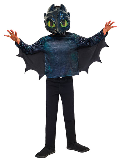 TOOTHLESS NIGHT FURY COSTUME CHILD