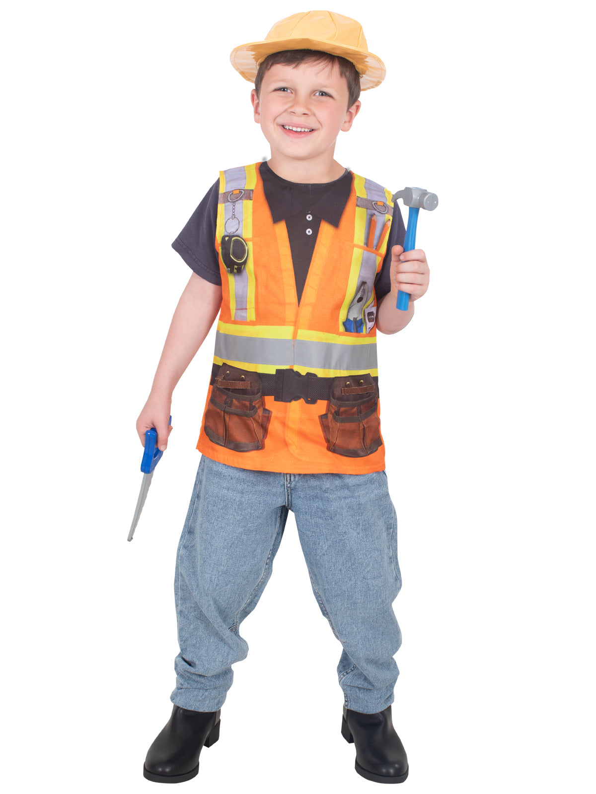 CONSTRUCTION WORKER COSTUME CHILD