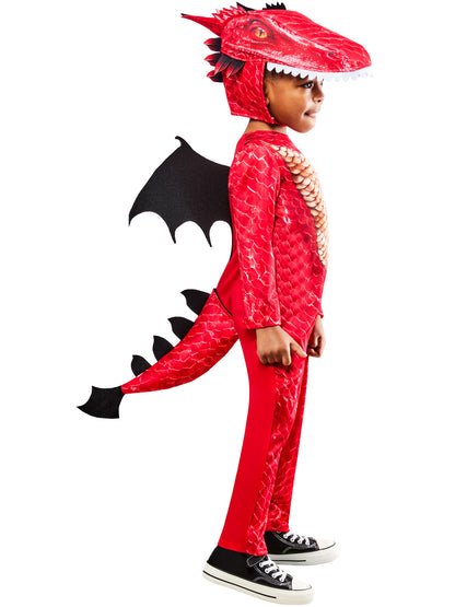 RED DRAGON COSTUME CHILD