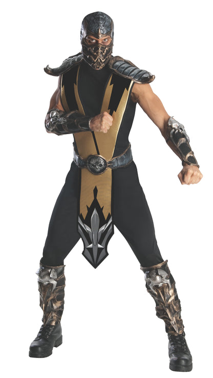 MORTAL KOMBAT SCORPION COSTUME ADULT