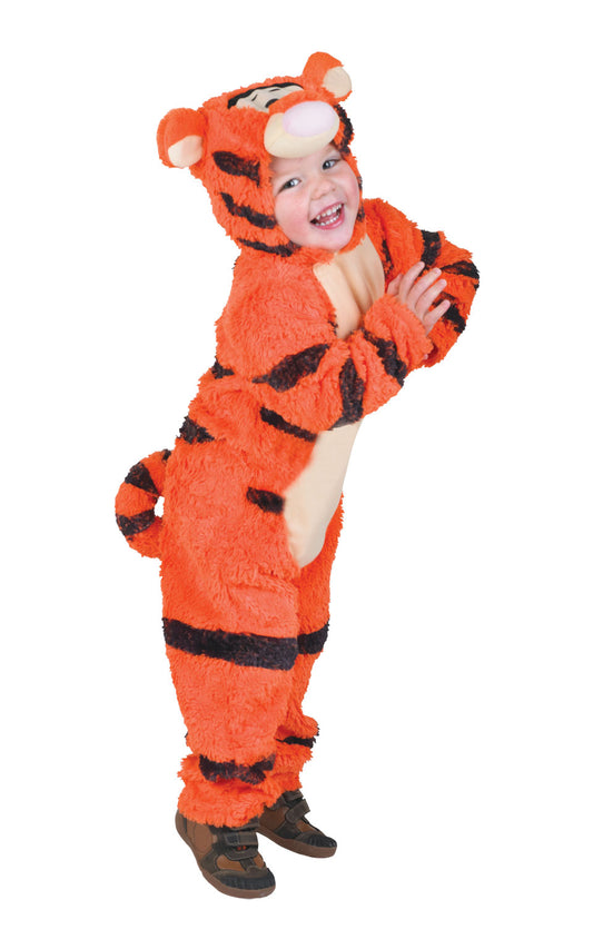 Tigger Disney Toddler Costume for playful dress-up fun at home - Winnie the Pooh theme.