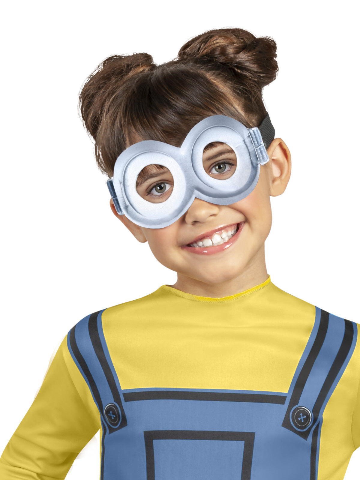 Kids Minion jumpsuit costume with goggles, ideal for playtime at home - Universal Studios.