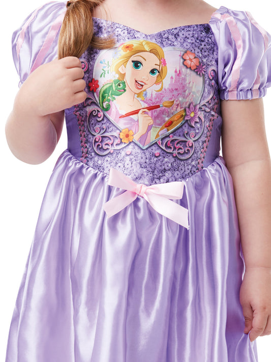 Disney Princess Rapunzel dress-up costume for kids, perfect for imaginative play at home.