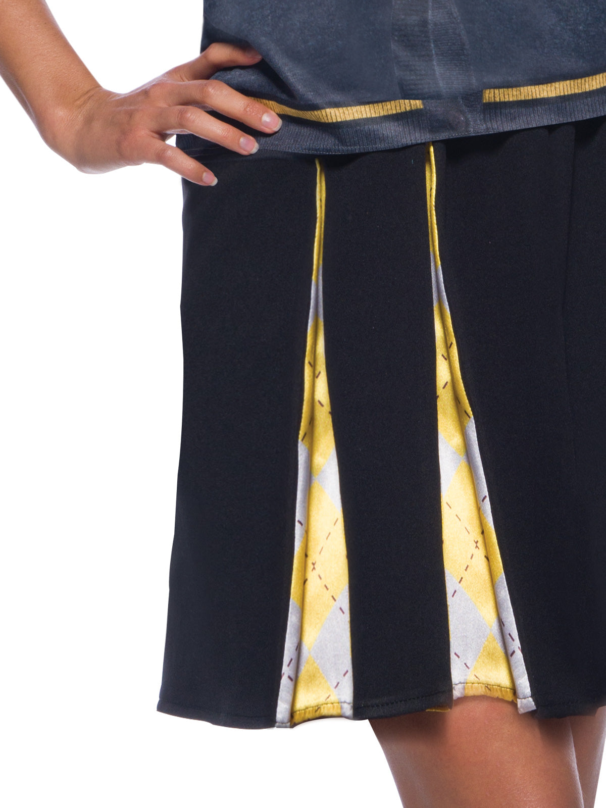 Hufflepuff House skirt inspired by Harry Potter for teens and adults, perfect for magical attire.