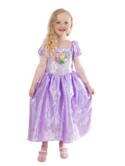 RAPUNZEL LOVEHEART DELUXE COSTUME CHILD