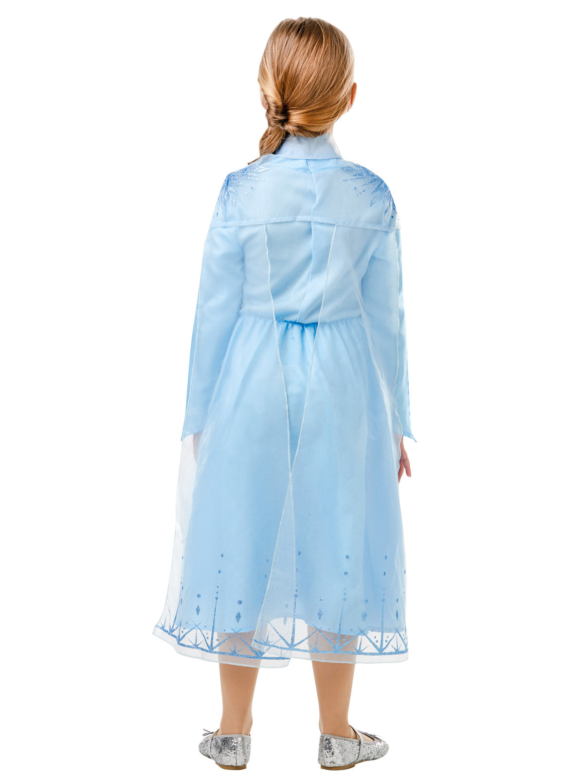 Elsa Frozen 2 Costume Blue Dress with Detachable Cape | Kids