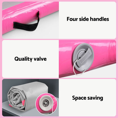 Everfit 4X1M Airtrack Inflatable Air Track Tumbling Mat W/Pump Floor Gymnastics