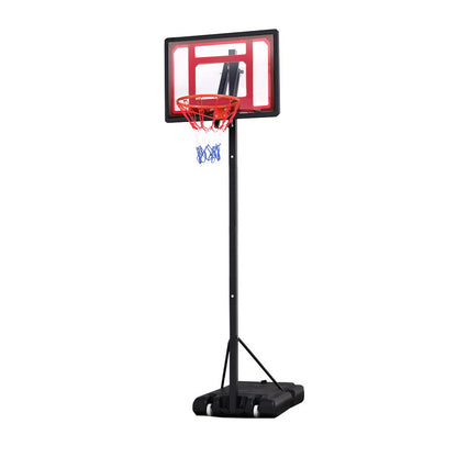 Everfit kids basketball hoop stand, adjustable height (2.6M), perfect for home play.