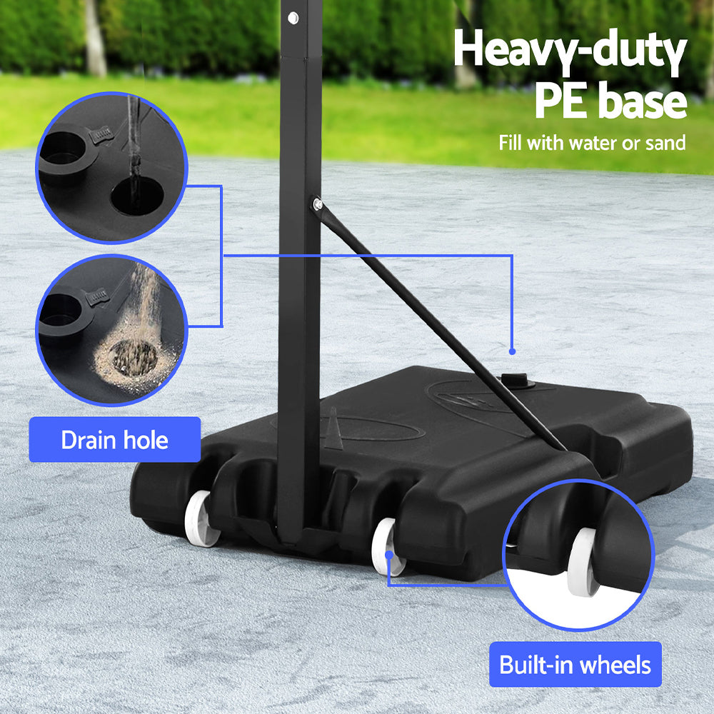 Everfit Portable Basketball Hoop Stand for Kids - Adjustable height for indoor/outdoor play.