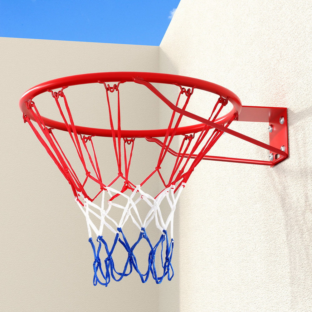 Everfit 45cm Steel Basketball Hoop | Weather-resistant for kids backyard play, durable design.