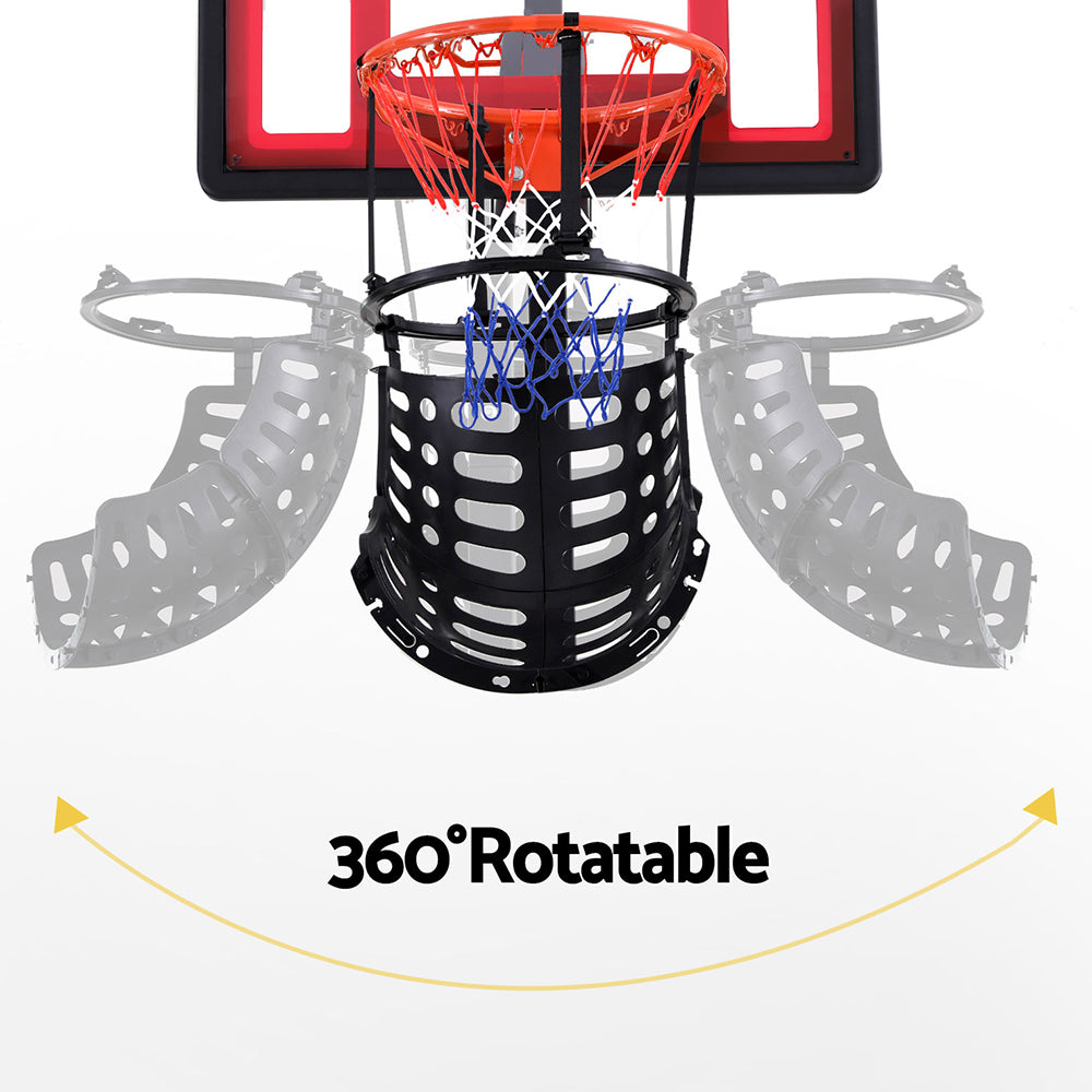 Everfit 360ï¿½ Basketball Hoop Rebounder designed for all skill levels, perfect for kids at home.