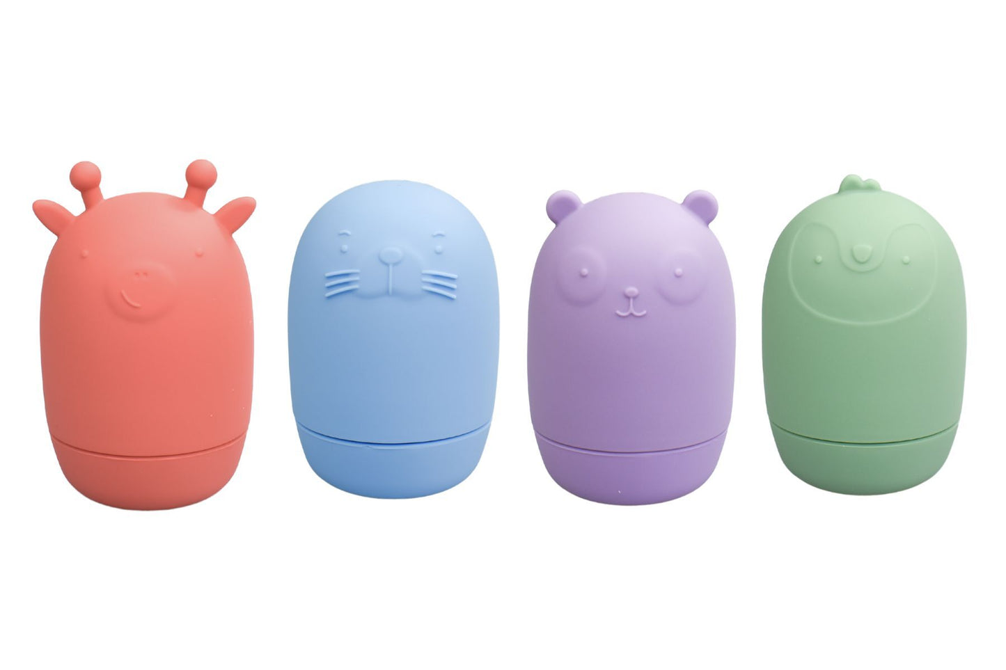 Silicone Koala Safari Bath Pourers for kids - whimsical animal design for bath time fun.