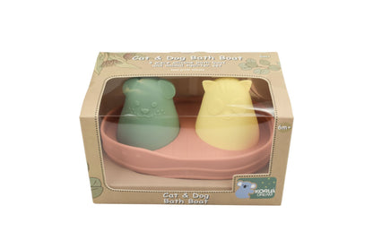 Adorable Koala Dream bath boat with animal squirters, perfect for fun bathtime play.