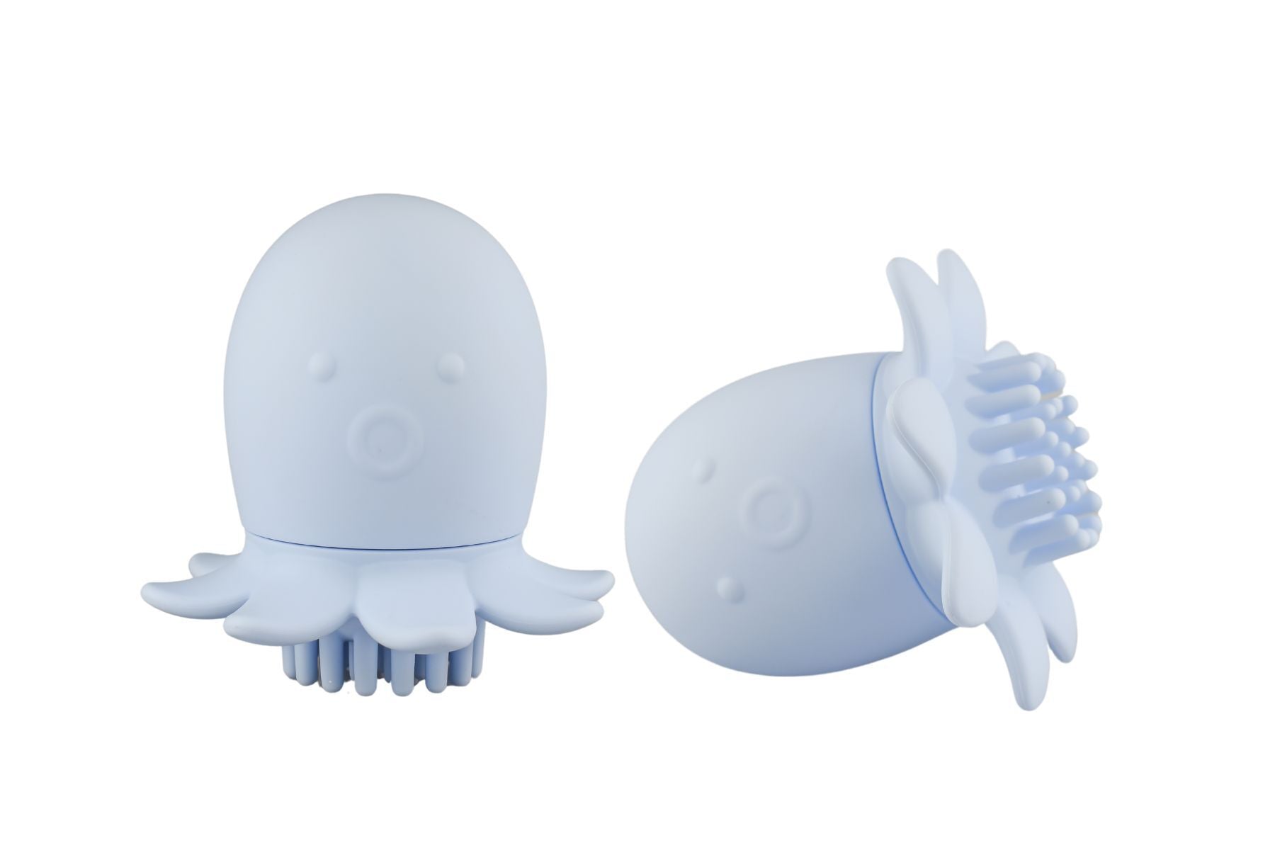 Koala Dream animal bath brushes set, 2 fun silicone pieces for kids bath time.