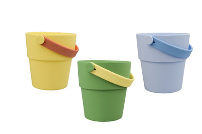 Koala Dream 3pc Silicone Shower Buckets Set for Kids, ideal for fun bath time.